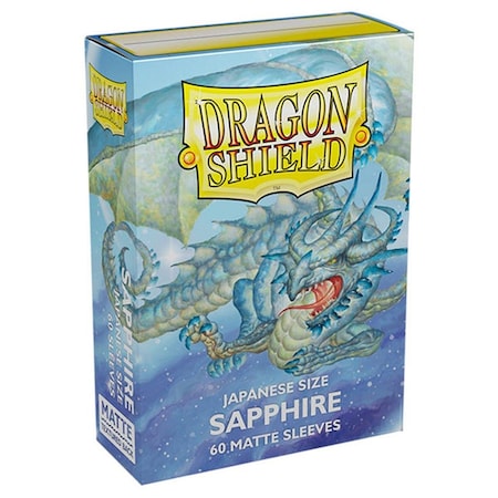 Complete Athlete Dragon Shield Japanese Deck Protector Matte Sapphire Card Accessories CO3295656